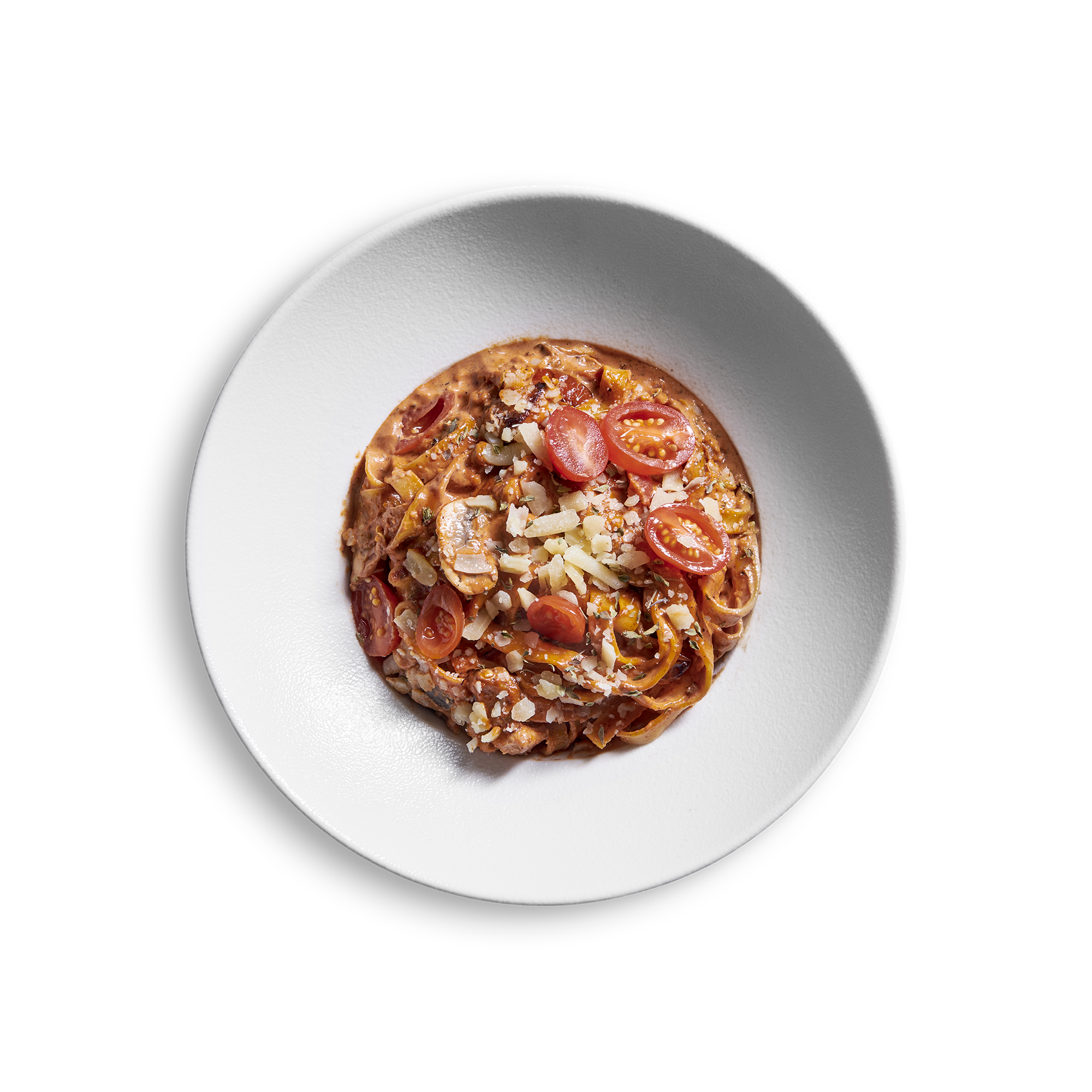 Båndspaghetti m. Kylling