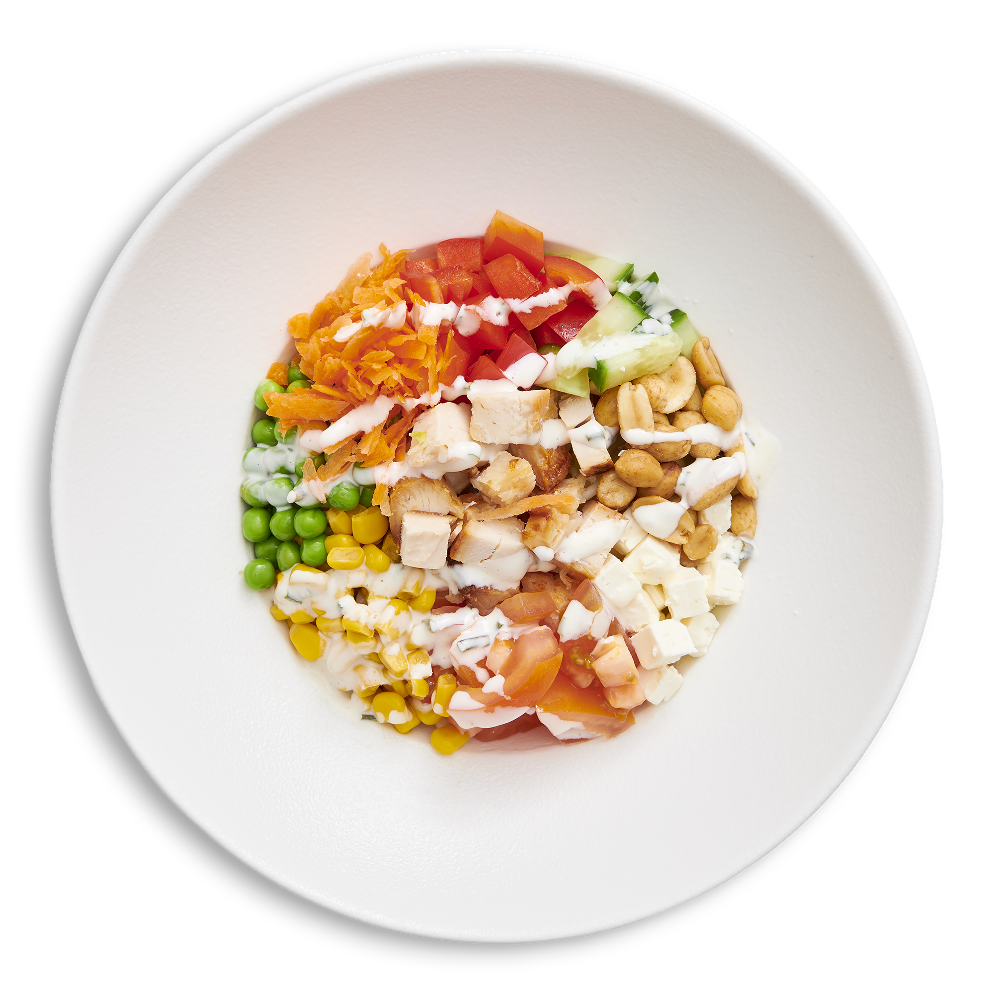 Pastasalat m. Kylling