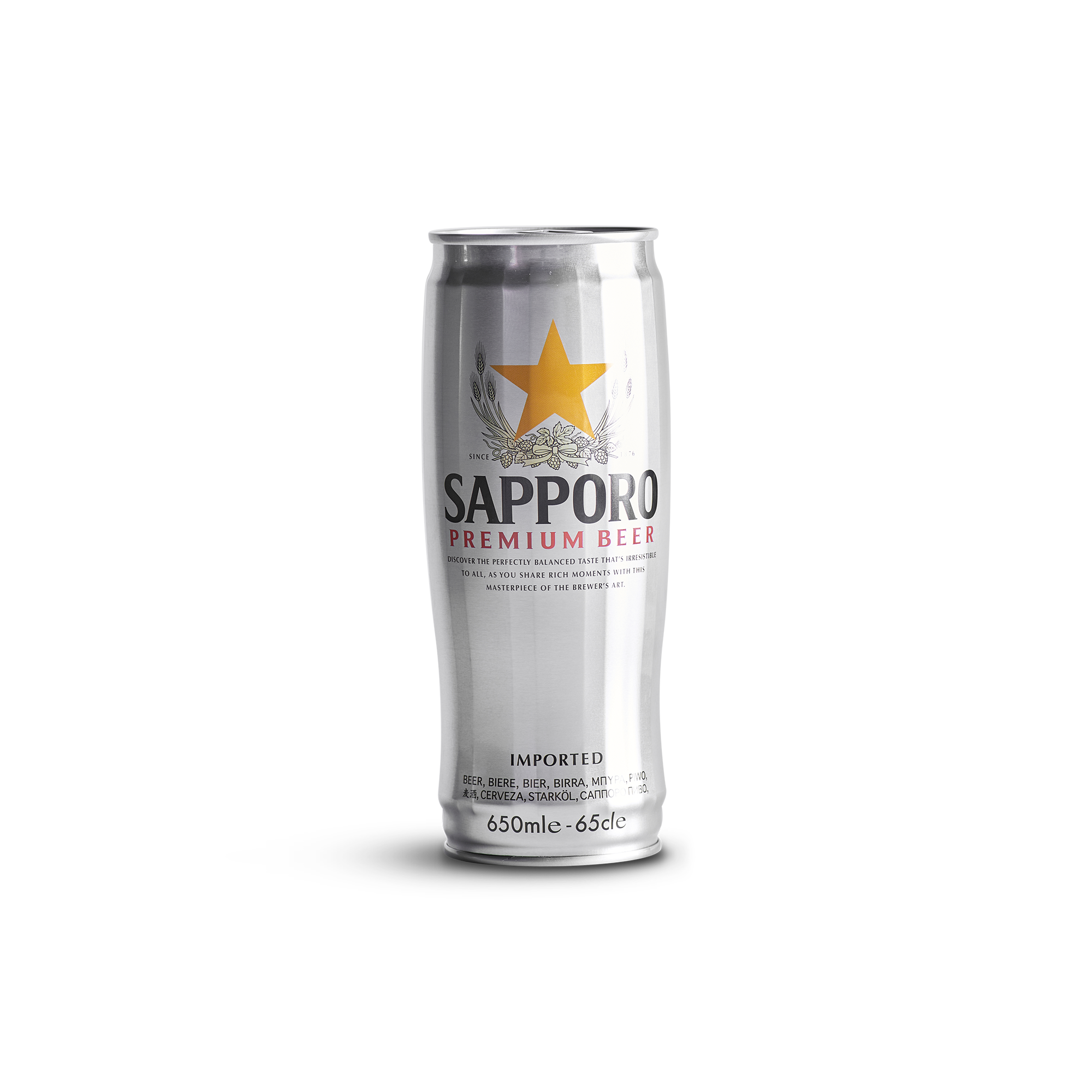 Sapporo 5% 0.65 l