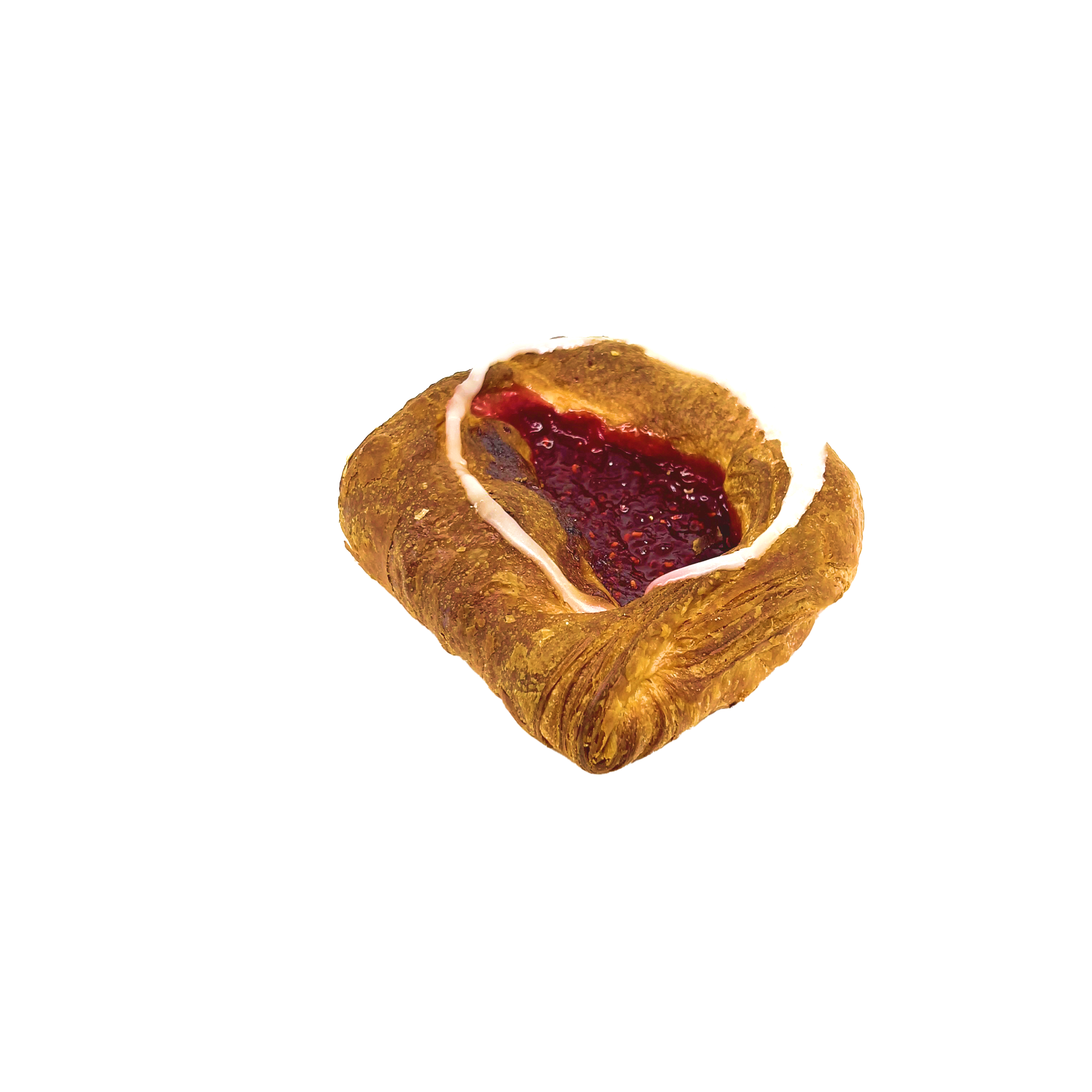 Spandauer m. hindbærmarmelade