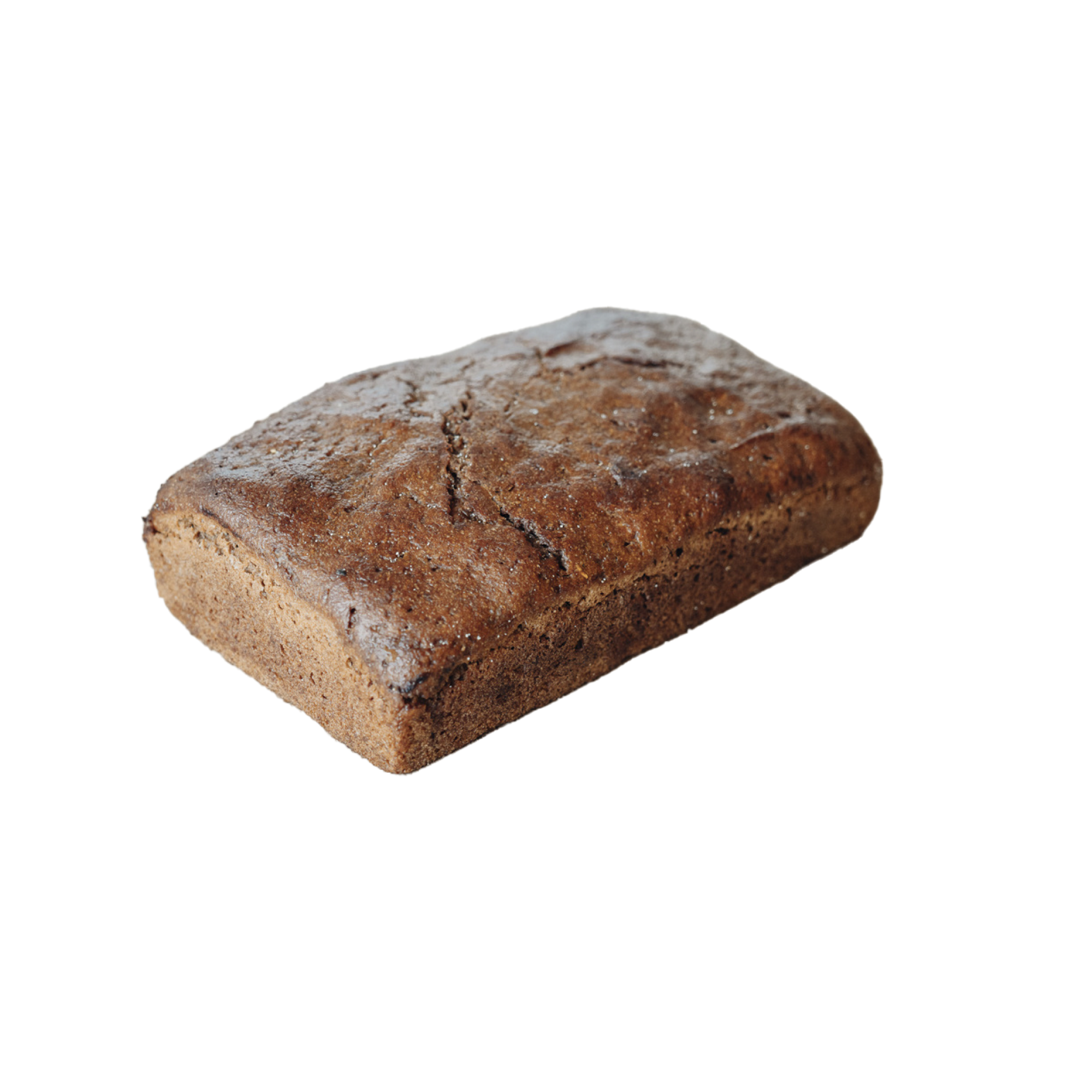 Mørkt hjemmebagt rugbrød