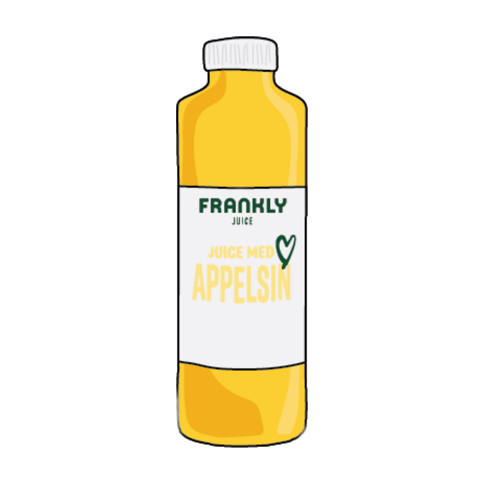 Frisk appelsinjuice