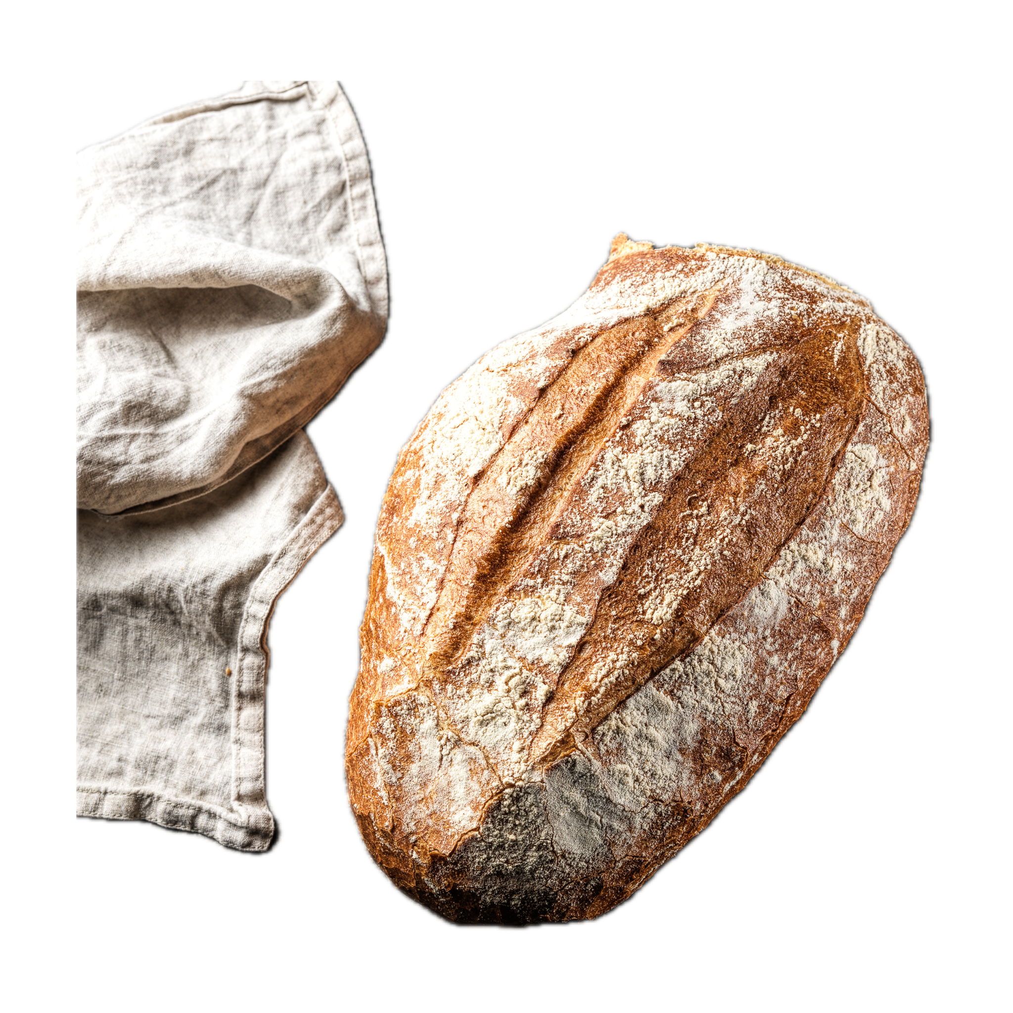 Spansk landbrød m. mel