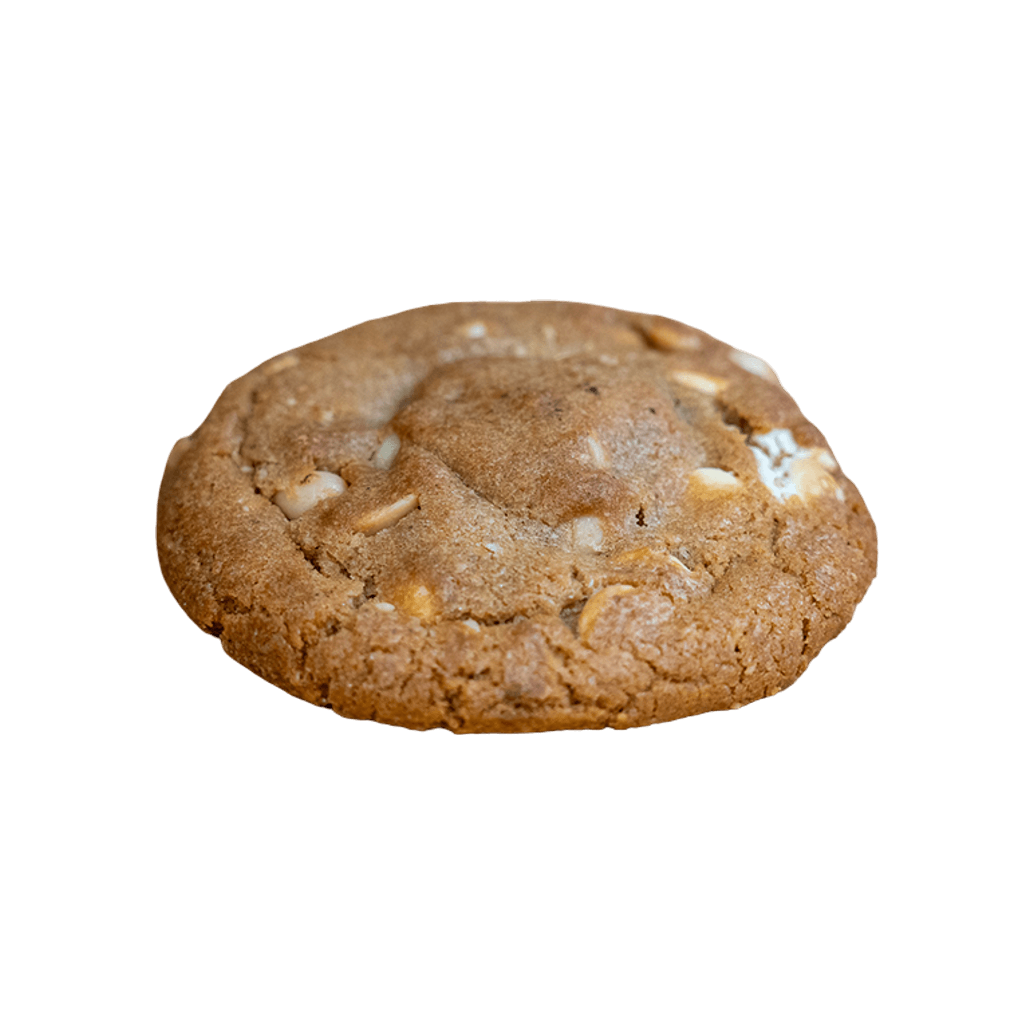 Cookies m. hvid chokolade og peanuts